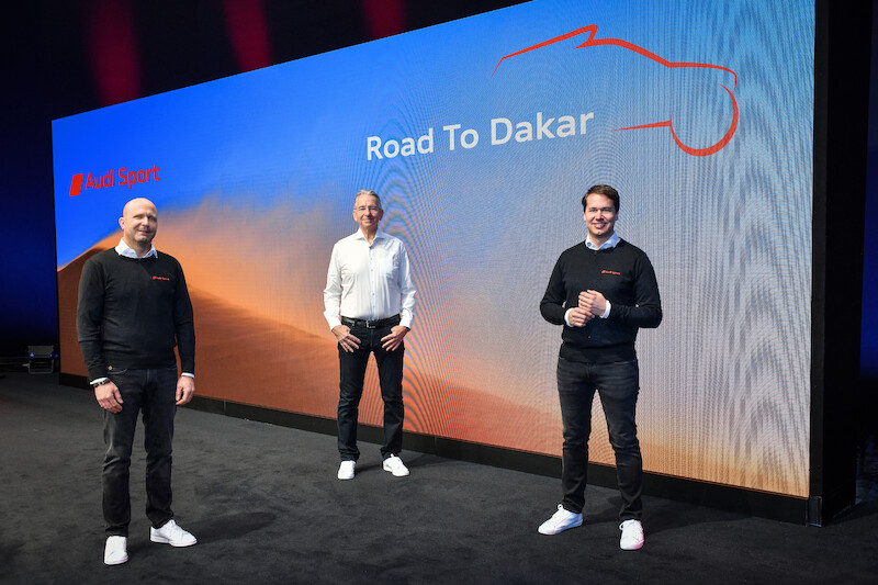 Droga do Dakaru: Audi elektryfikuje pustynię
