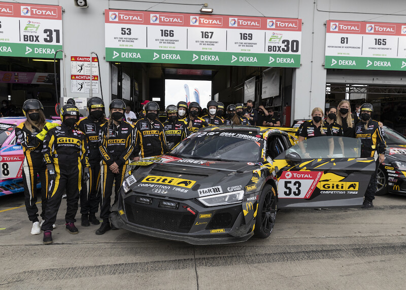 Mała nagroda dla Audi za mocny wyścig na Nürburgring