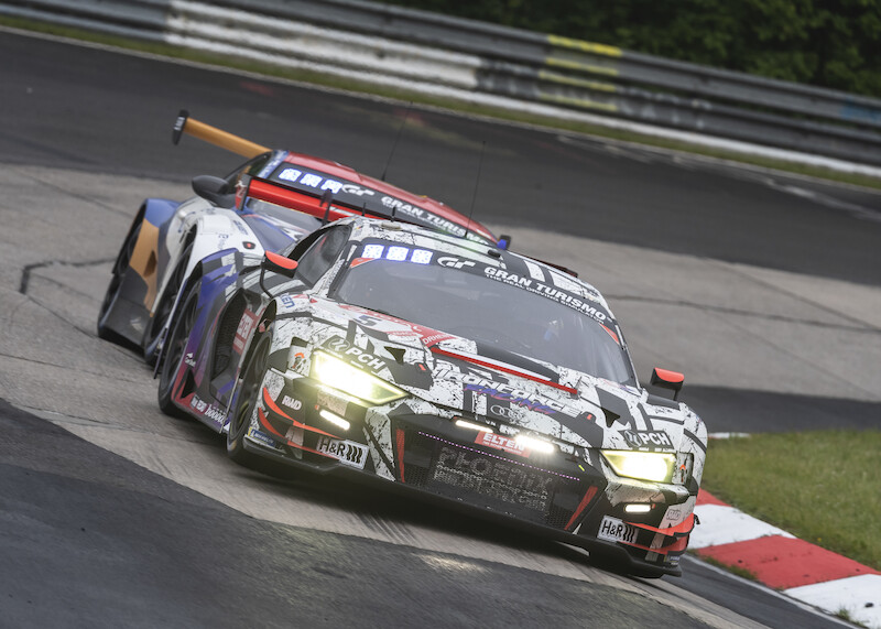 Mała nagroda dla Audi za mocny wyścig na Nürburgring