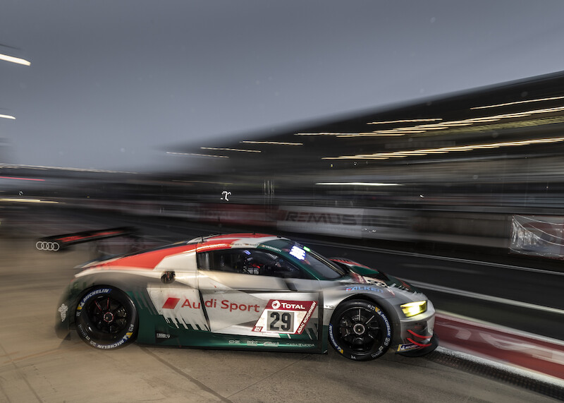 Mała nagroda dla Audi za mocny wyścig na Nürburgring