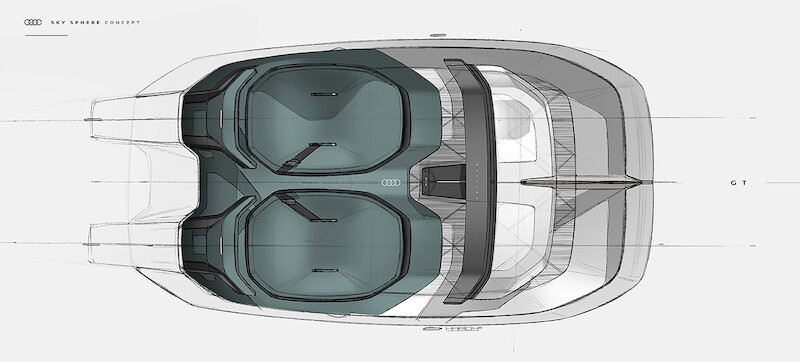 Audi skysphere concept - przyszłość stoi przed nami otworem