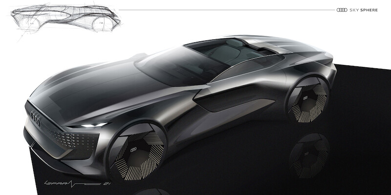 Audi skysphere concept - przyszłość stoi przed nami otworem