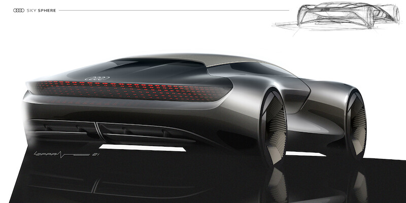 Audi skysphere concept - przyszłość stoi przed nami otworem