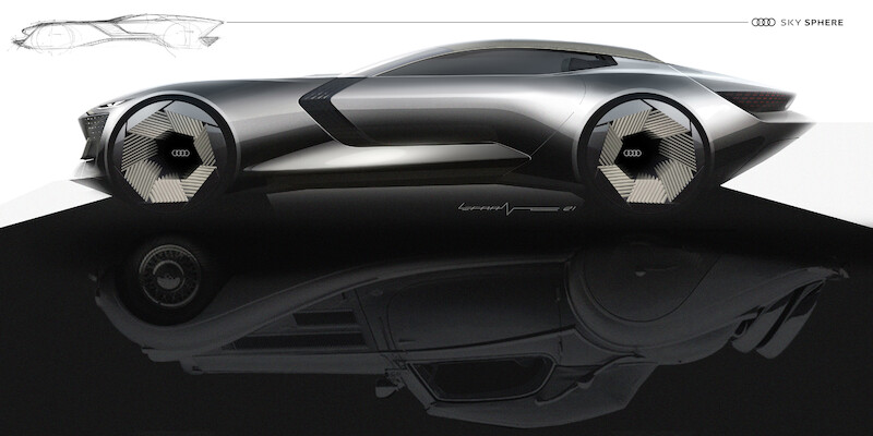 Audi skysphere concept - przyszłość stoi przed nami otworem