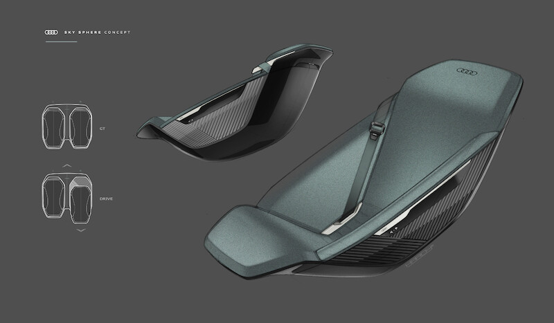 Audi skysphere concept - przyszłość stoi przed nami otworem
