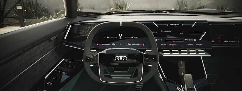 Audi skysphere concept - przyszłość stoi przed nami otworem