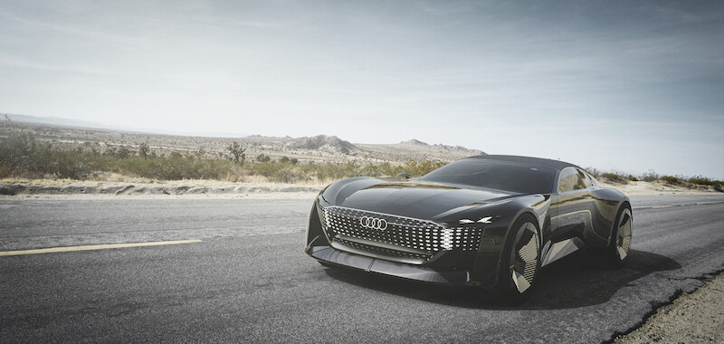 Audi skysphere concept - przyszłość stoi przed nami otworem