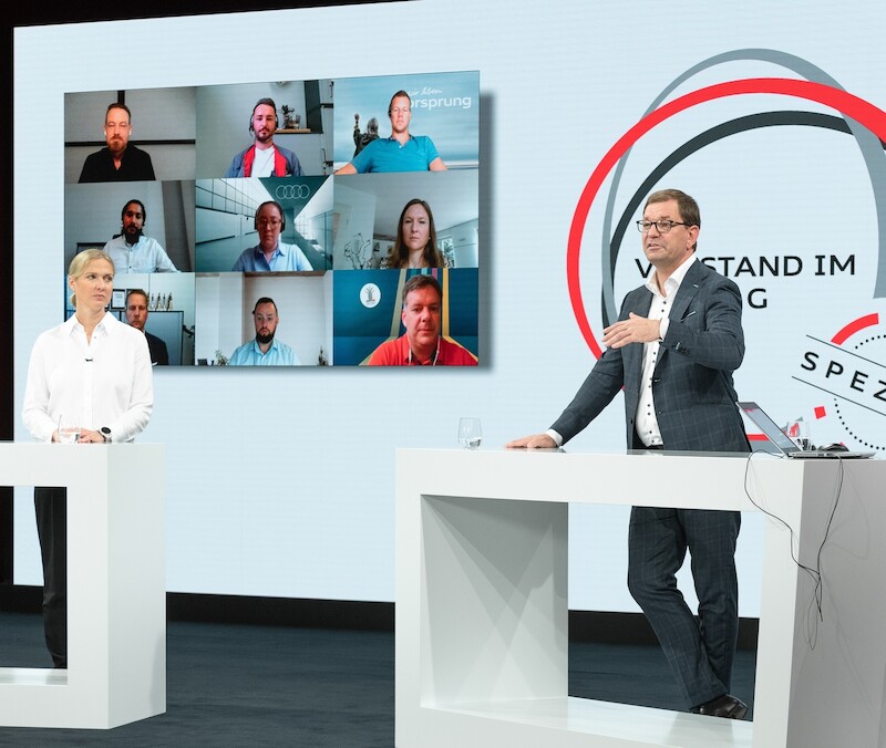 "Przewaga 2030": Przyspieszająca transformacja Audi