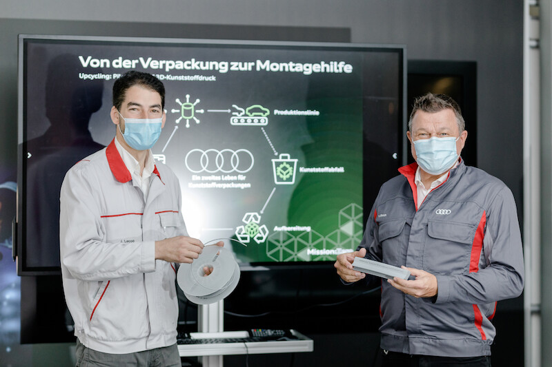 Upcykling: Audi daje opakowaniom drugie życie