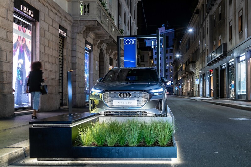 Audi A6 e-tron concept na Milan Design Week