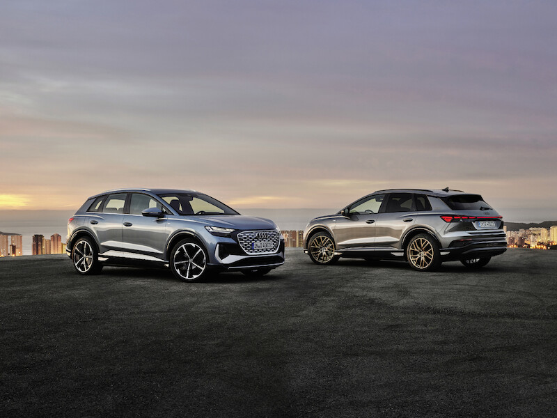 Historia sukcesu Audi Q4 e-tron: elektromobilność i synergia w ramach Grupy Volkswagen