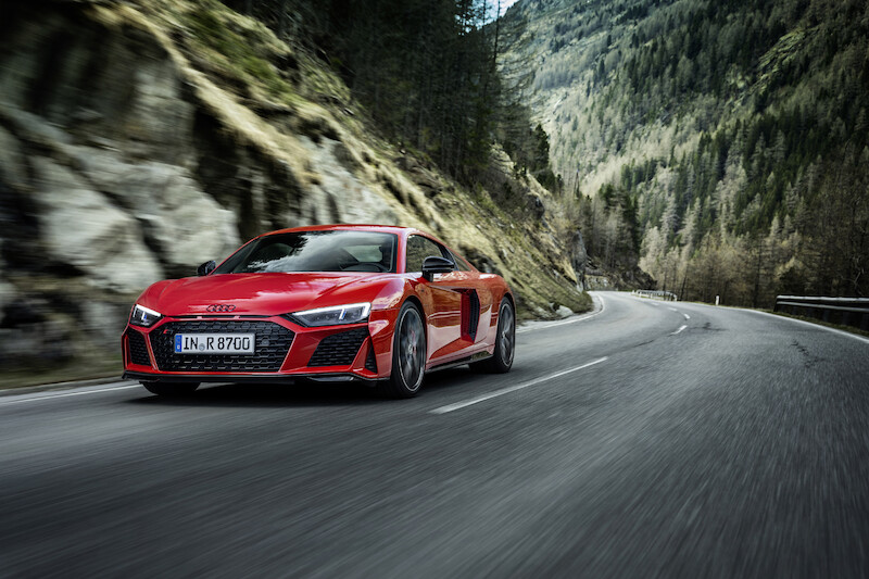 Czysta radość z jazdy w połączeniu z doskonałymi osiągami: Audi R8 V10 performance RWD