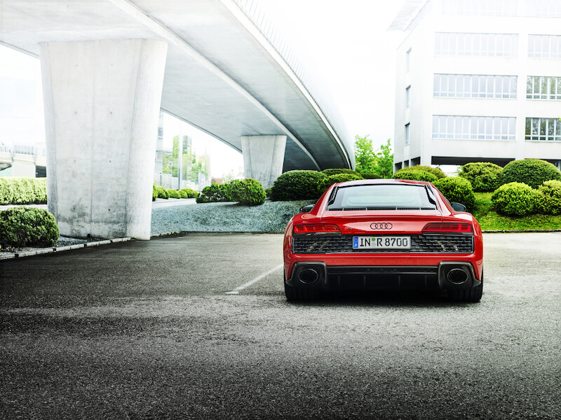 Czysta radość z jazdy w połączeniu z doskonałymi osiągami: Audi R8 V10 performance RWD