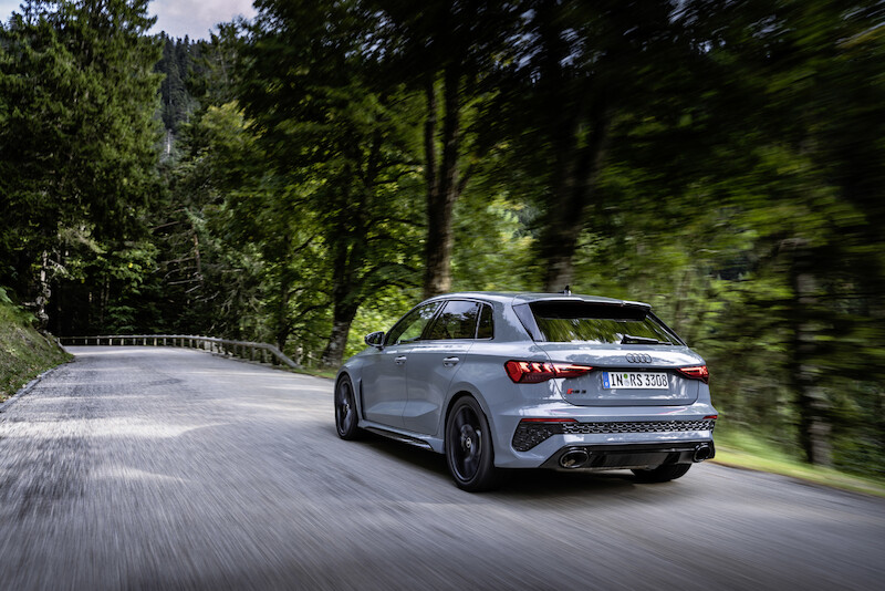 Audi RS 3 - 2.5 TFSI: najmocniejszy pięciocylindrowy silnik seryjnie montowany w Audi
