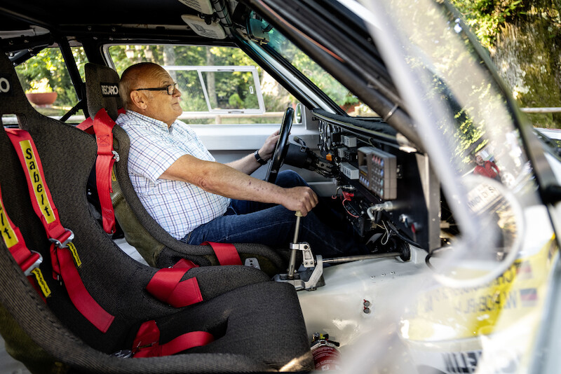Rajdowy mistrz świata Stig Blomqvist: "RS e-tron GT daje poczucie obecności napędu quattro na każdym przejechanym kilometrze"