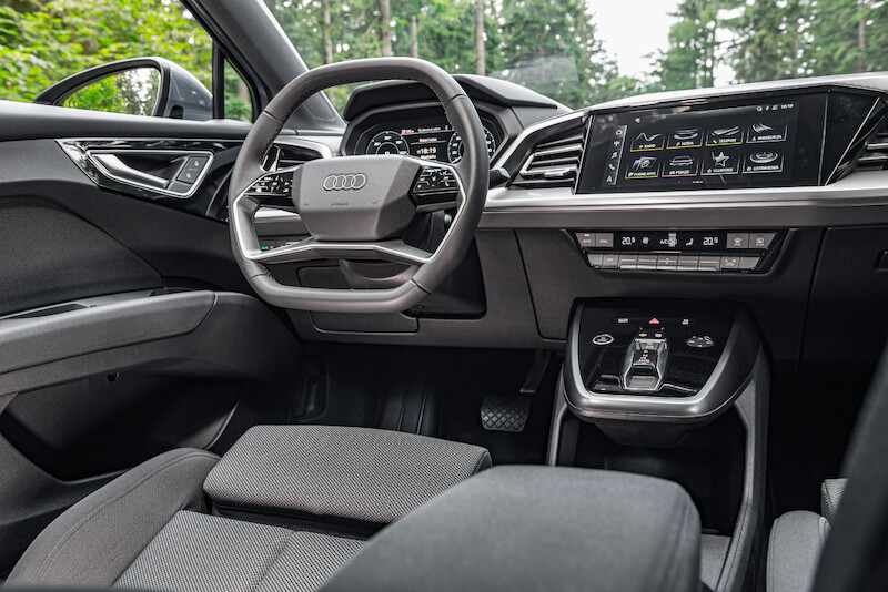 Audi Q4 e-tron - interior
