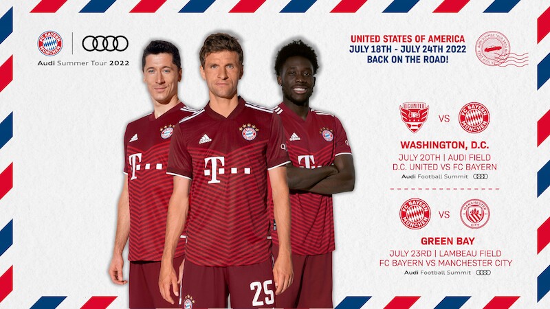 Znów w trasie: Audi i FC Bayern Monachium po raz piąty wyruszają na