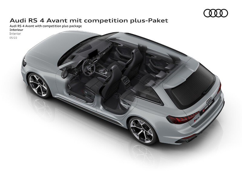 Emocje na najwyższych obrotach: nowe pakiety Competition dla Audi RS 4 Avant i Audi RS 5