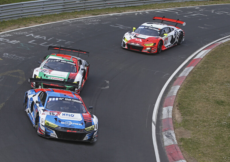 Audi triumfuje w jubileuszowym 24-godzinnym wyścigu na Nürburgring