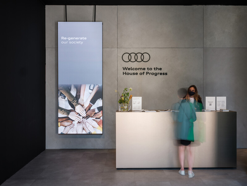 Audi podczas Milan Design Week prezentuje się we współpracy z firmą Poliform