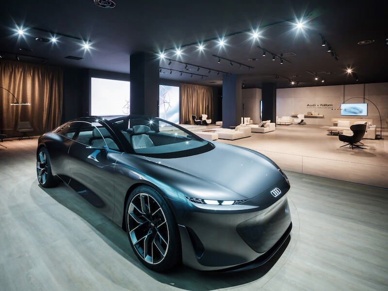 Audi podczas Milan Design Week prezentuje się we współpracy z firmą Poliform