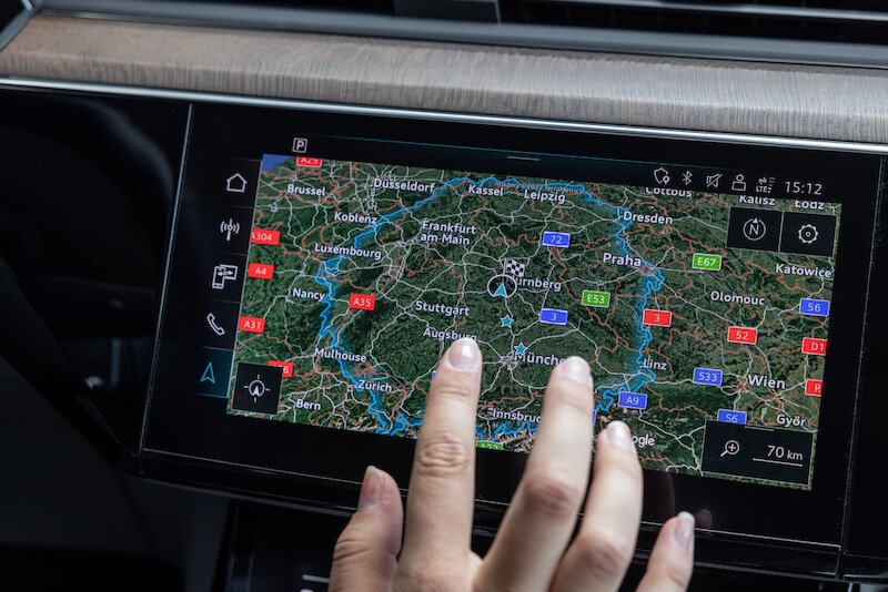 Doskonałe narzędzie planowania: wskaźnik zasięgu w Audi kreśli najbardziej wiarygodny obraz podróży