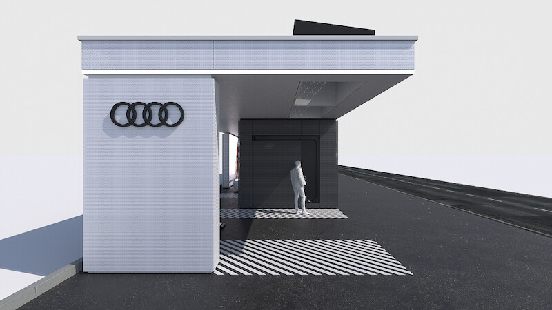 Audi, po sukcesie fazy pilotażowej, kontynuuje wdrażanie koncepcji charging hub&#8217;ów