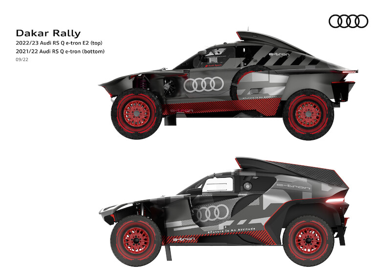 Audi RS Q e-tron E2: lżejsze, bardziej aerodynamiczne i jeszcze bardziej wydajne