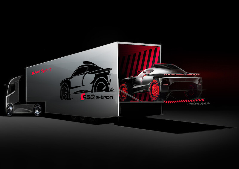 Audi RS Q e-tron E2: lżejsze, bardziej aerodynamiczne i jeszcze bardziej wydajne