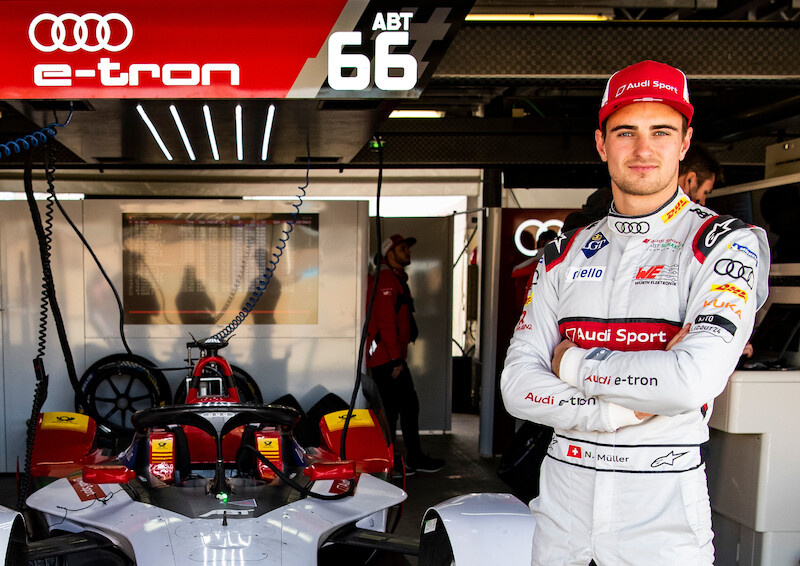 Audi: "Nico Müller - bardzo dziękujemy i życzymy dalszych sukcesów!"