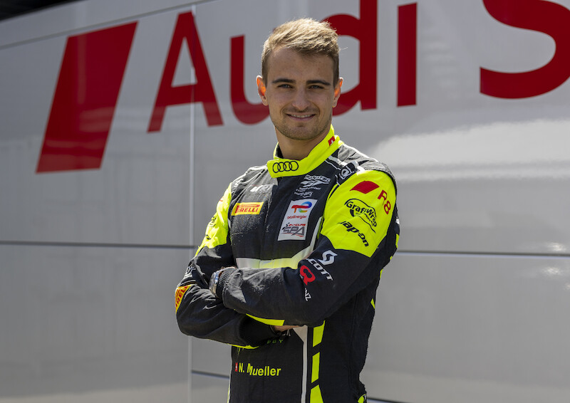 Audi: "Nico Müller - bardzo dziękujemy i życzymy dalszych sukcesów!"