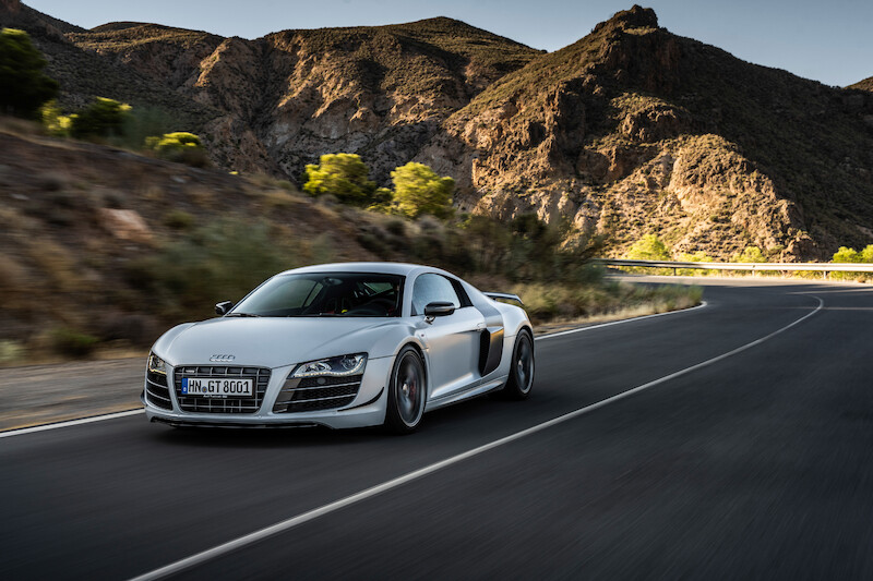Najwyższe osiągi w swej najczystszej formie: Nowe Audi R8 Coupé V10 GT RWD