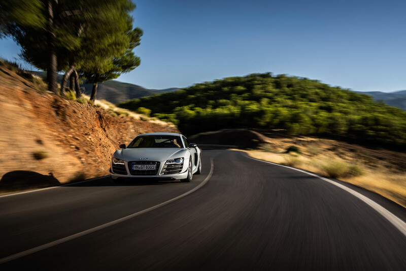 Najwyższe osiągi w swej najczystszej formie: Nowe Audi R8 Coupé V10 GT RWD