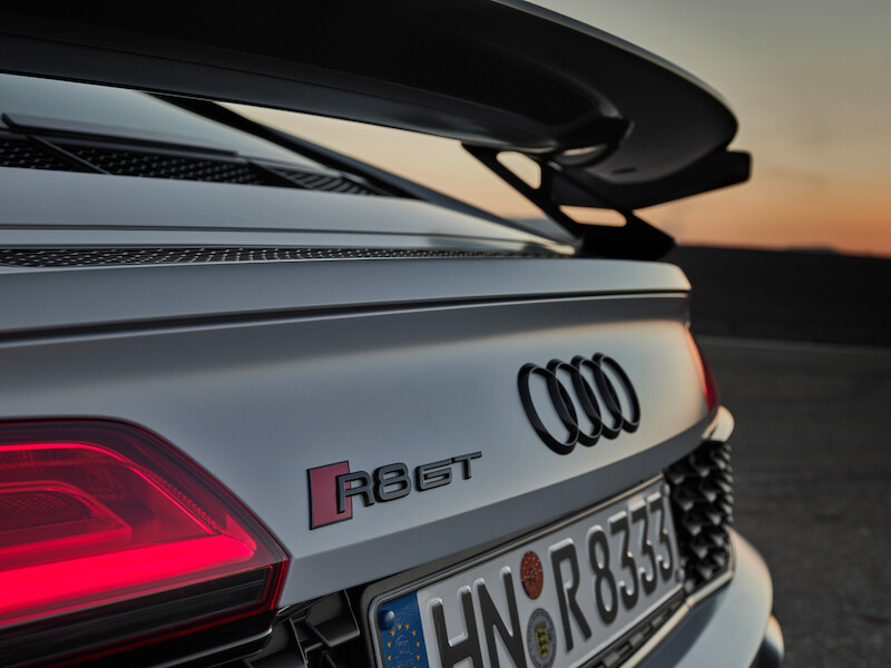 Najwyższe osiągi w swej najczystszej formie: Nowe Audi R8 Coupé V10 GT RWD
