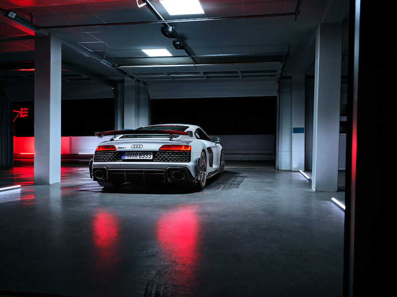 Najwyższe osiągi w swej najczystszej formie: Nowe Audi R8 Coupé V10 GT RWD