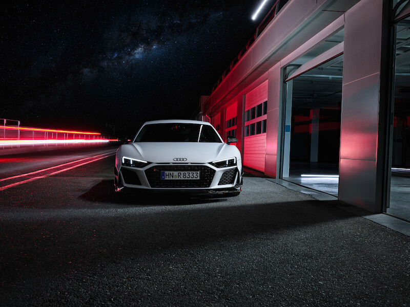 Najwyższe osiągi w swej najczystszej formie: Nowe Audi R8 Coupé V10 GT RWD