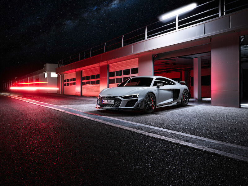 Najwyższe osiągi w swej najczystszej formie: Nowe Audi R8 Coupé V10 GT RWD