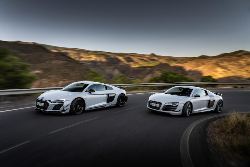 Najwyższe osiągi w swej najczystszej formie: Nowe Audi R8 Coupé V10 GT RWD