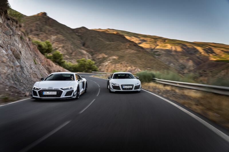 Najwyższe osiągi w swej najczystszej formie: Nowe Audi R8 Coupé V10 GT RWD