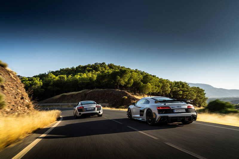 Najwyższe osiągi w swej najczystszej formie: Nowe Audi R8 Coupé V10 GT RWD