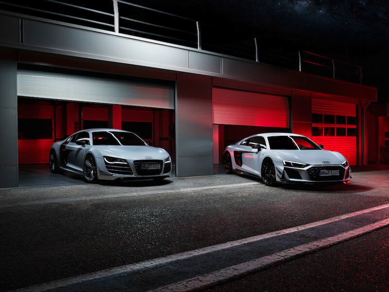 Najwyższe osiągi w swej najczystszej formie: Nowe Audi R8 Coupé V10 GT RWD