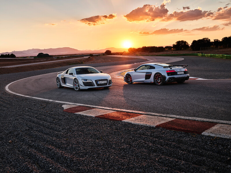 Najwyższe osiągi w swej najczystszej formie: Nowe Audi R8 Coupé V10 GT RWD