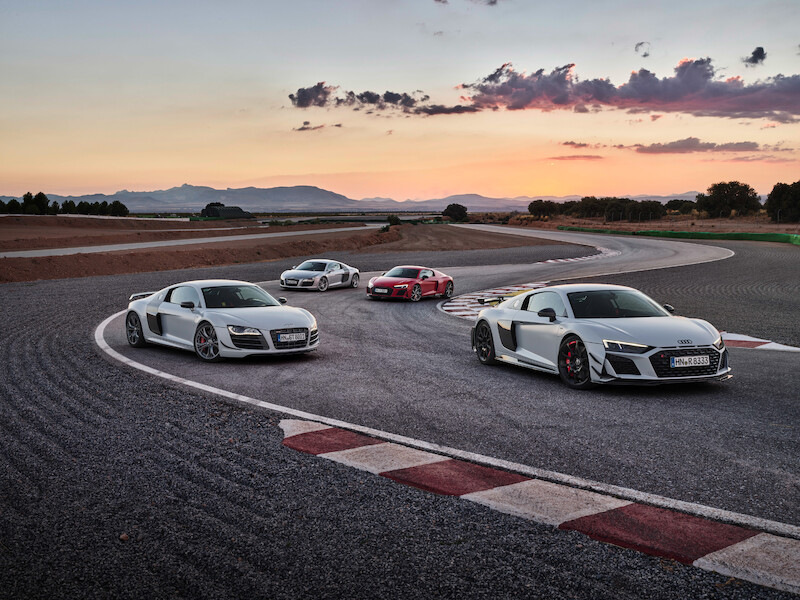Najwyższe osiągi w swej najczystszej formie: Nowe Audi R8 Coupé V10 GT RWD