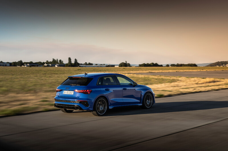 Sztuka na najwyższym poziomie: Audi RS 3 performance edition