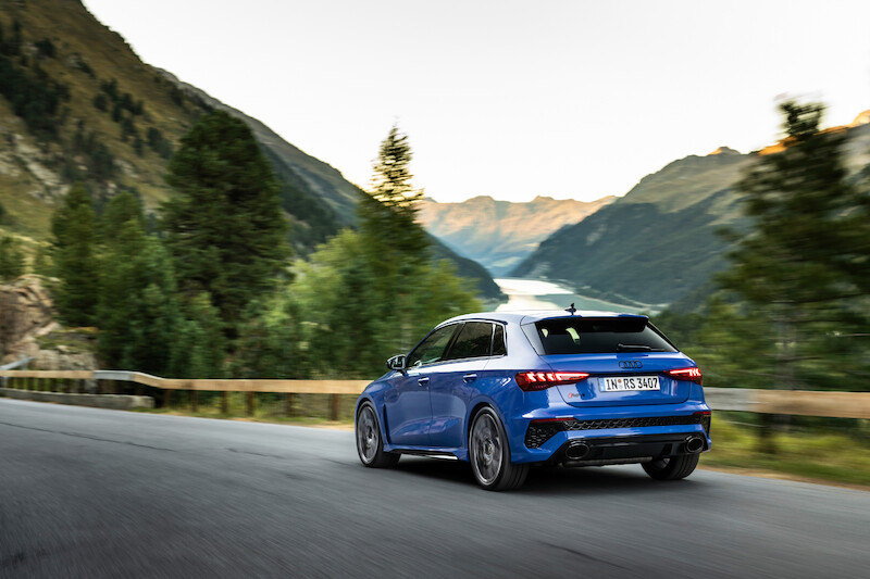 Sztuka na najwyższym poziomie: Audi RS 3 performance edition