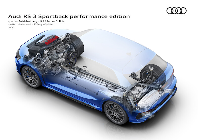 Sztuka na najwyższym poziomie: Audi RS 3 performance edition