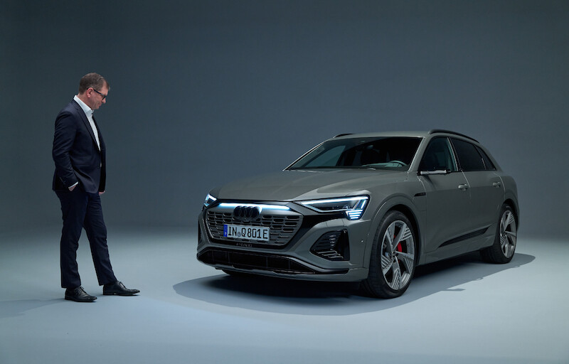Nowe Audi Q8 e-tron: udoskonalona wydajność i zasięg, wyrafinowany design