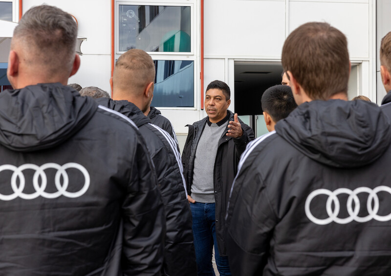 W pełni elektryczne modele Audi dla piłkarzy i działaczy FC Bayern Monachium