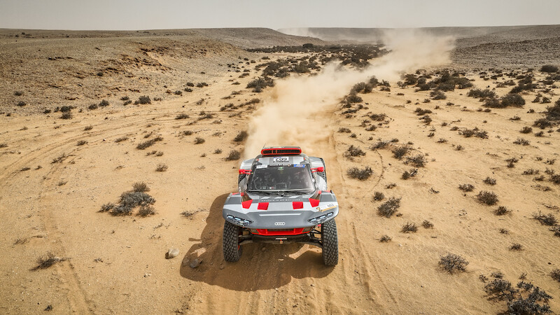 Audi celuje w podium na Rajdzie Dakar