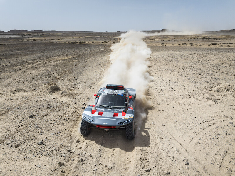 Audi celuje w podium na Rajdzie Dakar